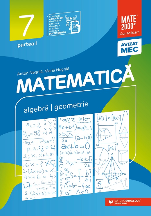 culegere matematica clasa 7 partea 2 art